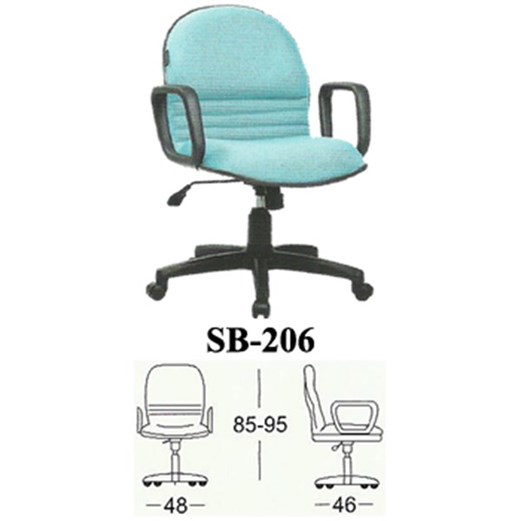 Jual Kursi kantor Subaru SB 206 Murah Surabaya