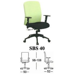 Jual Kursi kantor Subaru SBS 40 Murah Surabaya