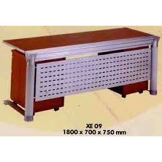 Jual Meja Kantor Aditech XE 09 (180cm) - Tanpa laci Murah Di Surabaya