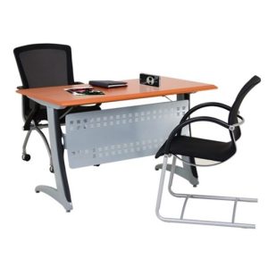 Jual Meja Kantor Aditech MP 120 (120cm) - Tanpa Laci Murah Di Surabaya