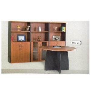 Jual Meja meeting Bundar Aditech SRD 01 (120cm) Murah Di Surabaya